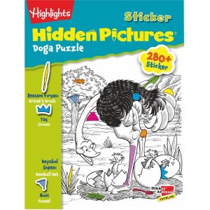 sticker hidden pictures örnek kitap